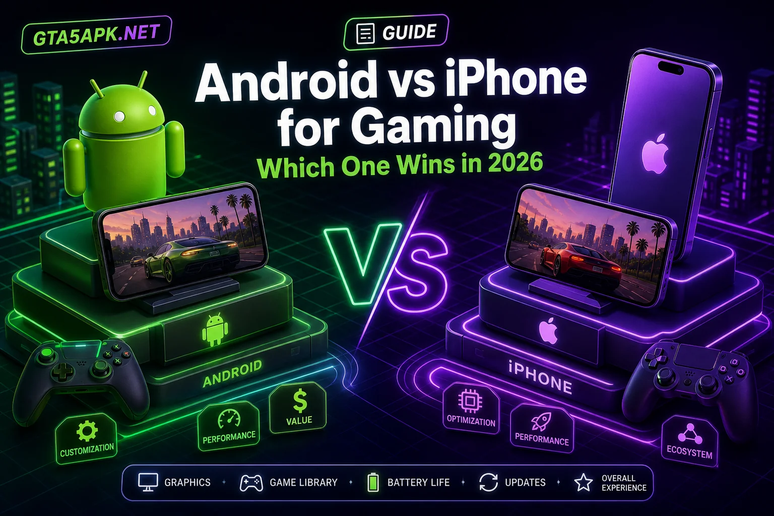 Android vs iPhone for Gaming: Which One Wins in 2026?