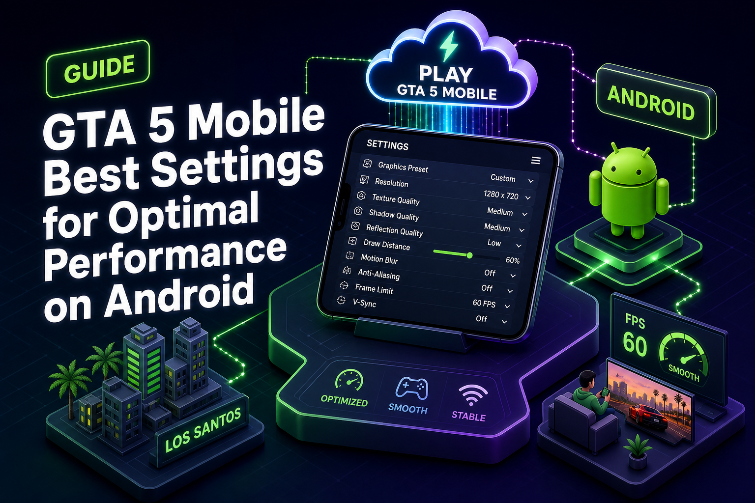 GTA 5 Mobile: Best Settings for Optimal Performance on Android