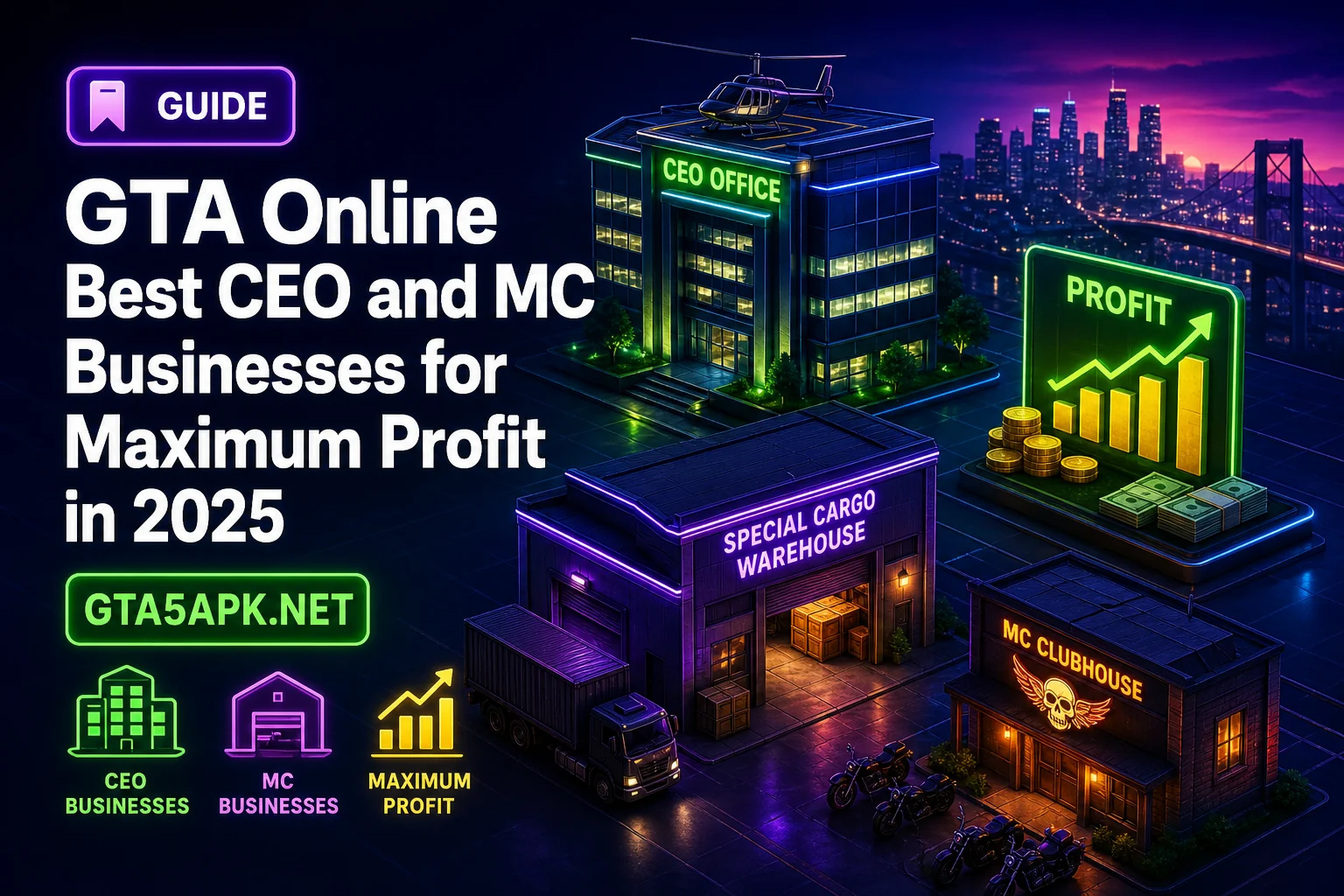 GTA Online: Best CEO and MC Businesses for Maximum Profit in 2025