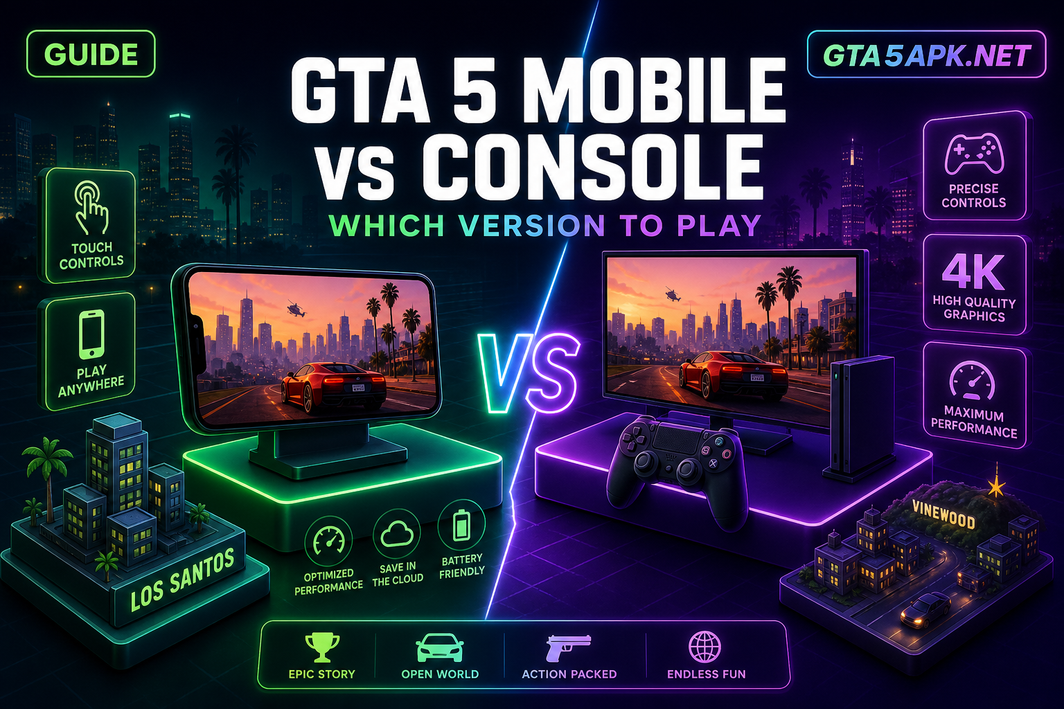 GTA 5 Mobile vs Console: Which Version to Play