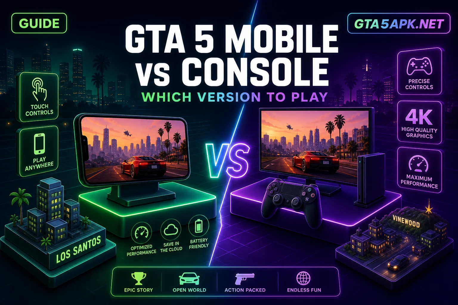 GTA 5 Mobile vs Console: Which Version to Play