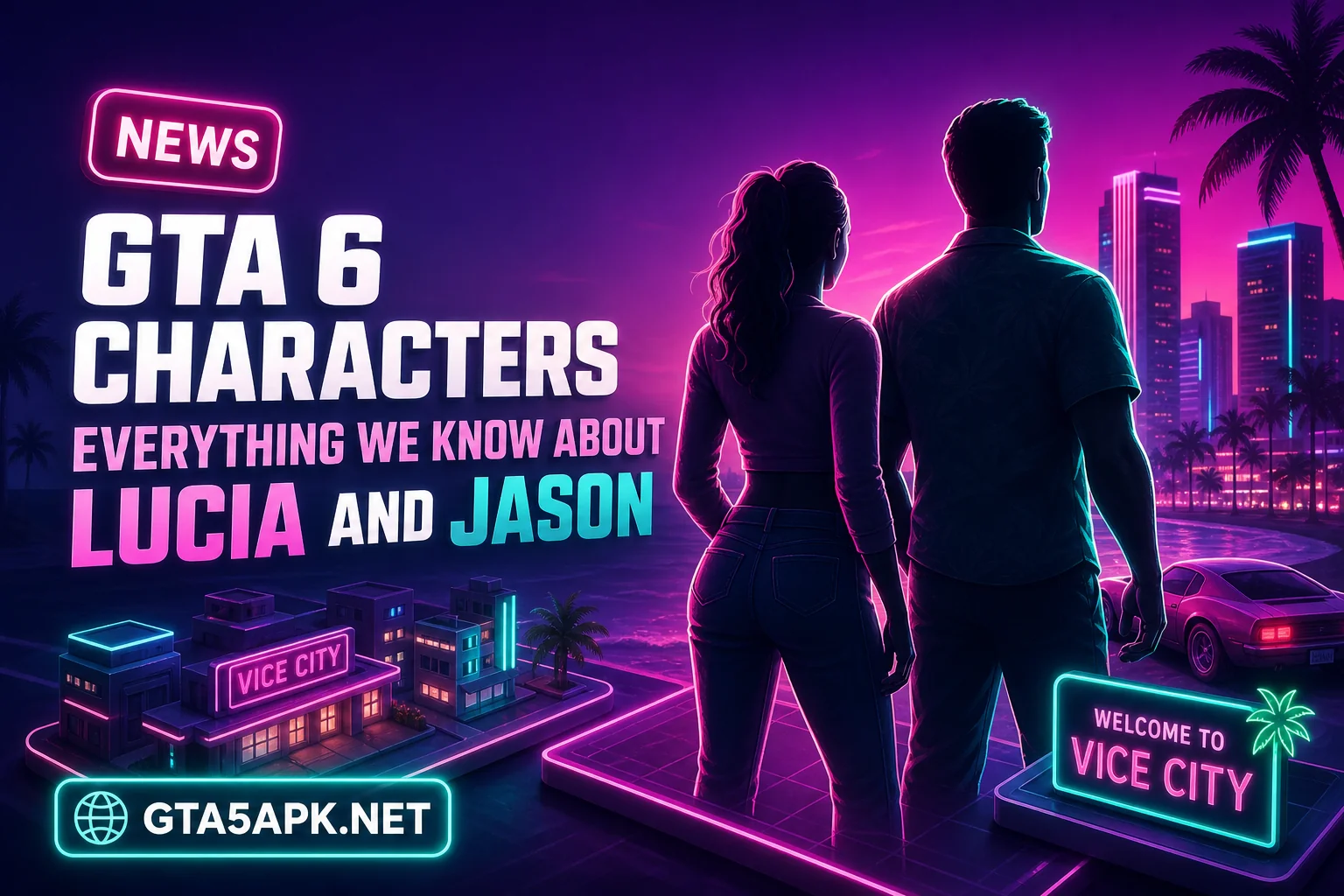 GTA 6 Characters: Everything We Know About Lucia and Jason