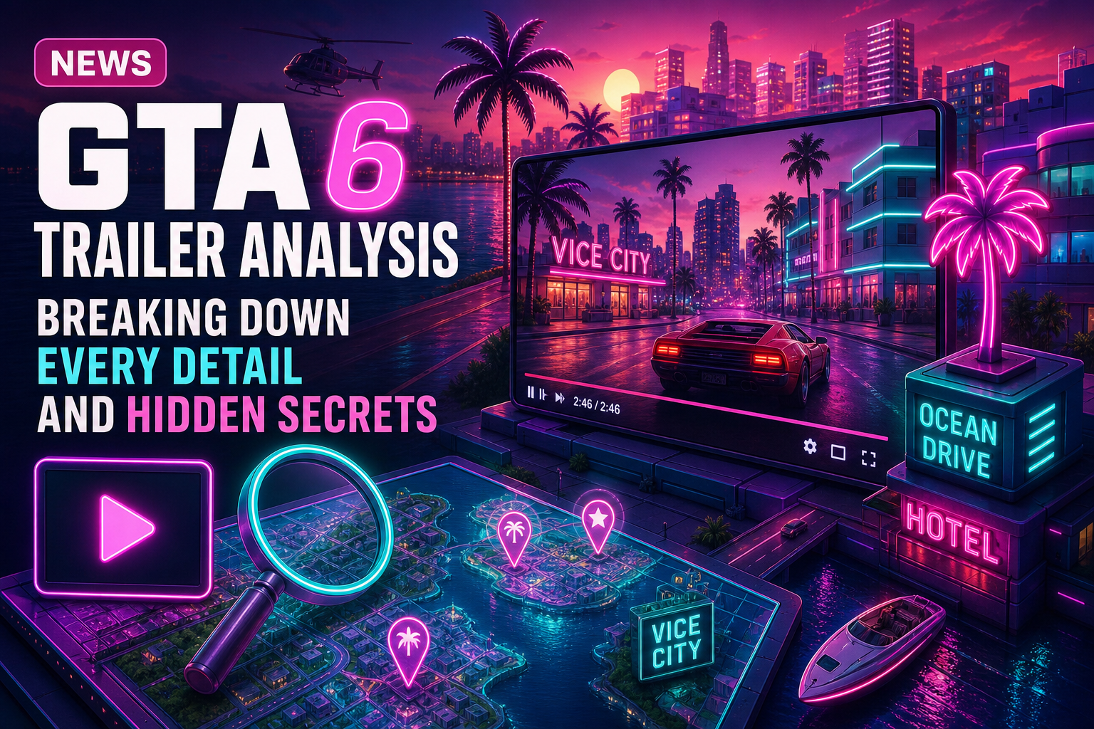 GTA 6 Trailer Analysis: Breaking Down Every Detail and Hidden Secrets