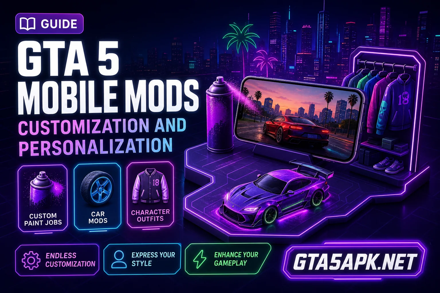 GTA 5 Mobile: Mods, Customization, and Personalization