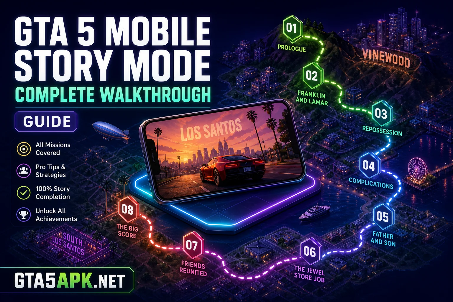GTA 5 Mobile Story Mode: Complete Walkthrough